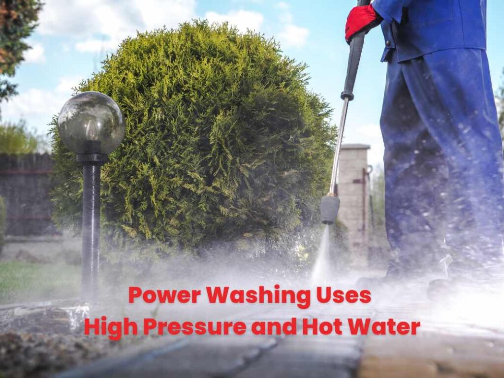 what is the difference between power washing and pressure washing