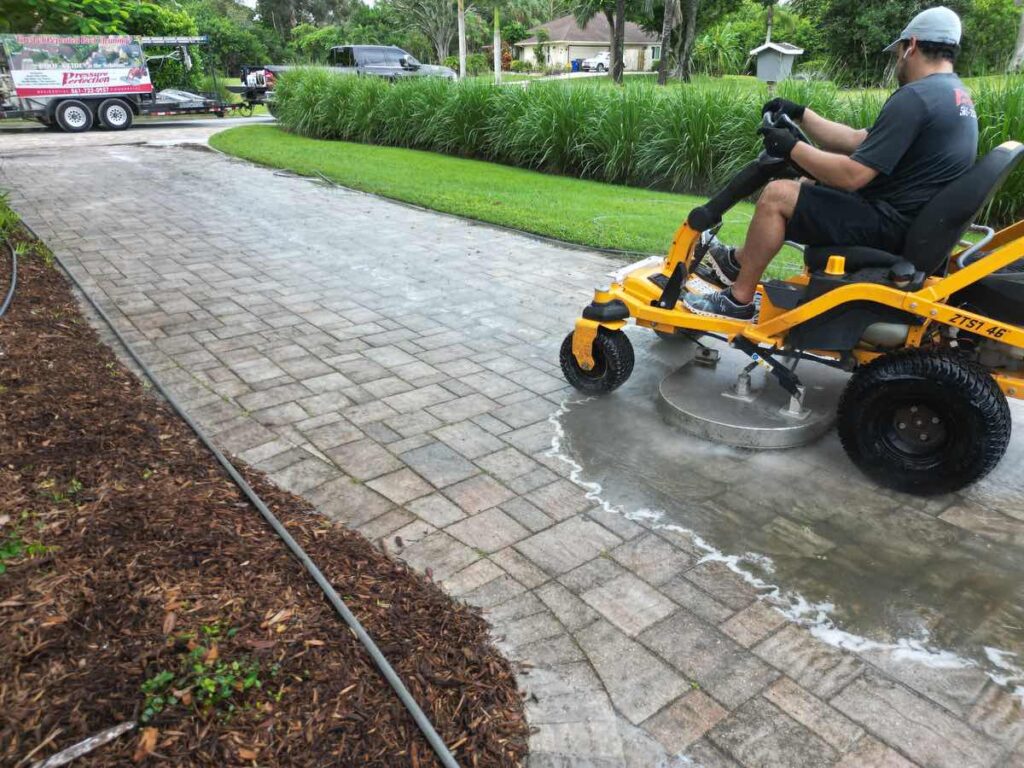 Paver Cleaning Stripping Sealing Tradition Port St Lucie 015